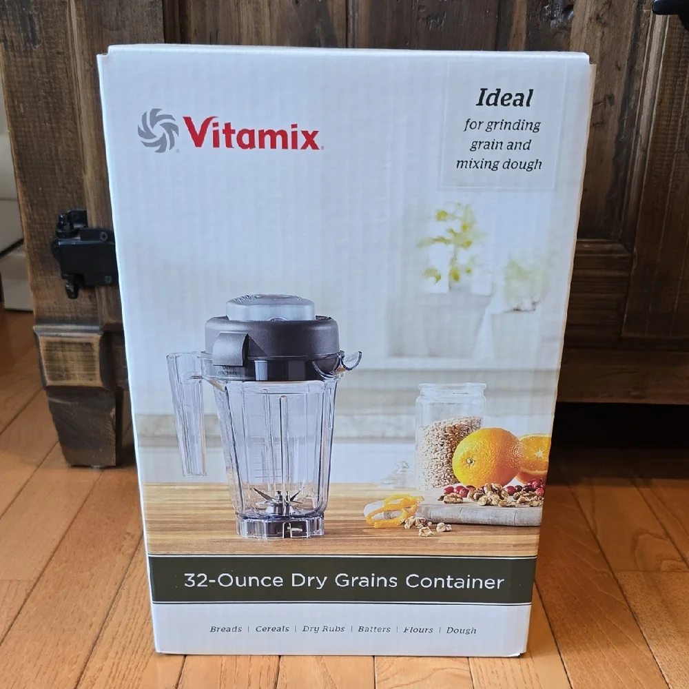 NIB Vitamix 32-Ounce Dry Grains Container - Never Opened - Picture 1 of 16
